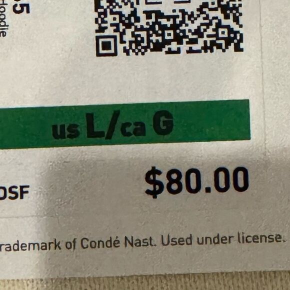 PUMA X VOGUE WOMEN’S WHITE OVERSIZED HOODIE WITH FRONT KANGAROO POUCH POCKETS - Picture 12 of 12